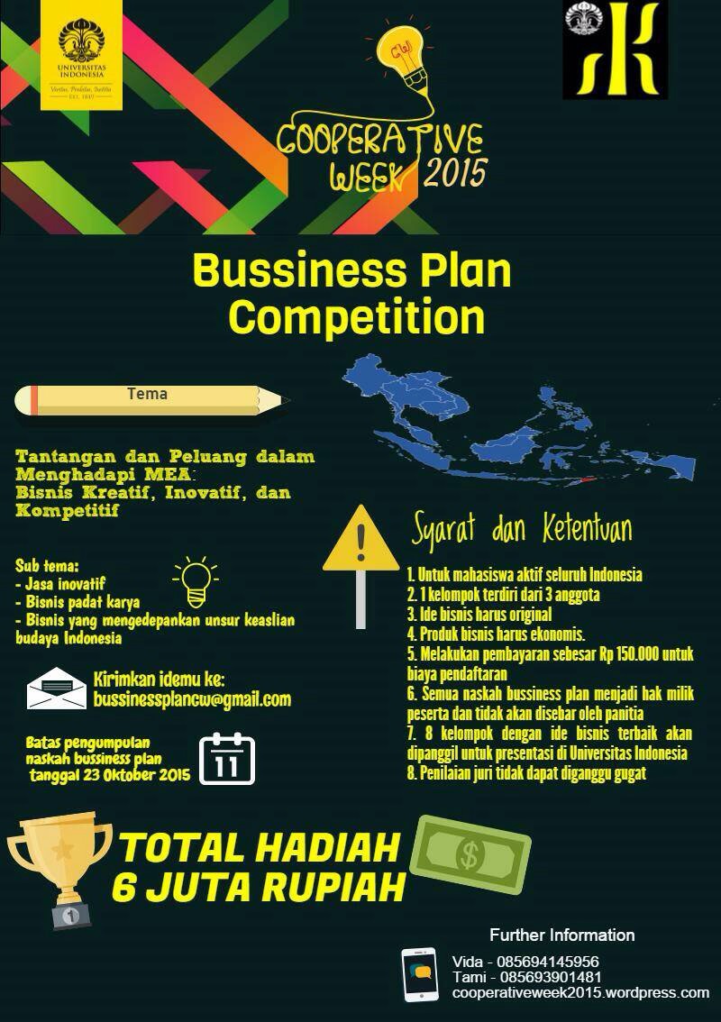 business plan universitas indonesia